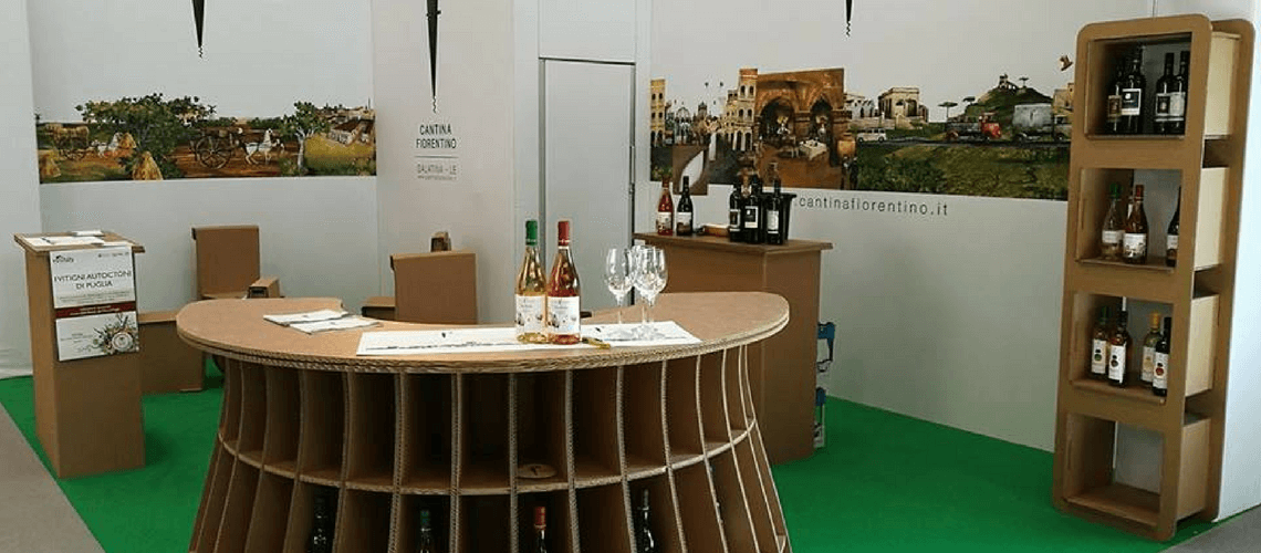 Cantina Fiorentino, the modern Italian winery's tabel