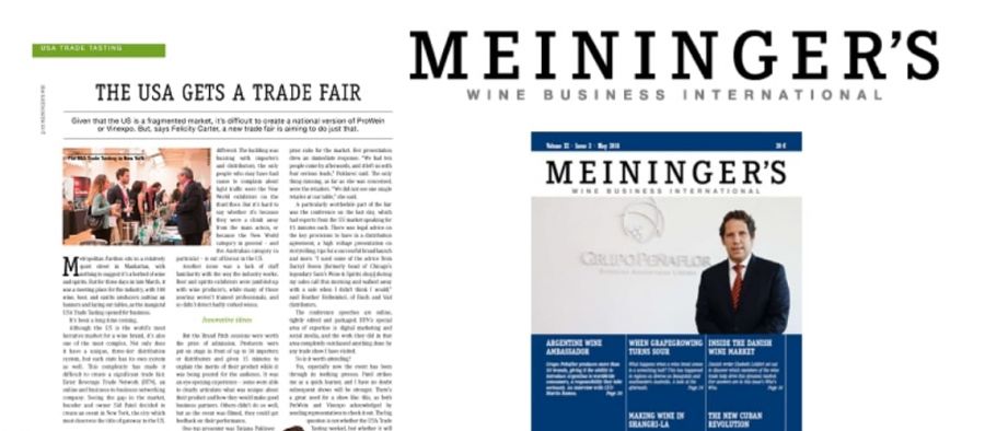 Photo for: Meininger's Wine Business International Explores USA's Wine, Beer and Spirit Trade Show