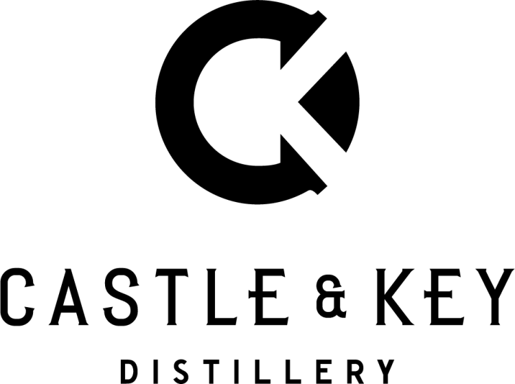 Logo for:  Castle and Key Distillery 