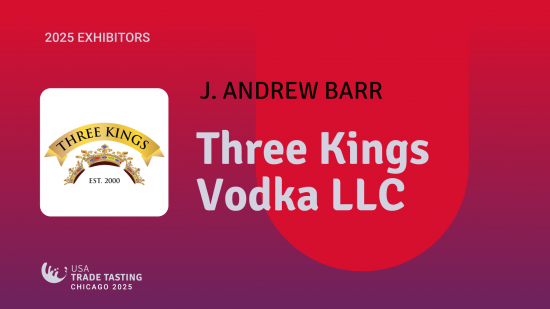 Photo for: Three Kings Vodka | 2025 USATT Exhibitors